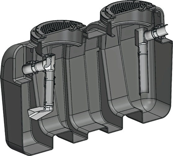 Lil-35-99 Plastic Grease Interceptors