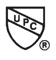 UPC logo on shield