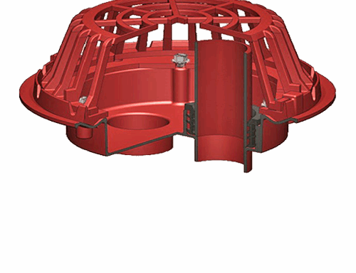 R1200-SO Large Sump Dual Outlet Drain