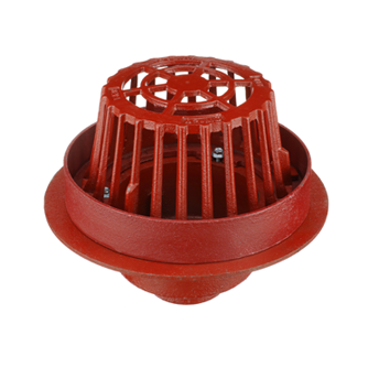 R1200-R Large Sump Roof Drain with Water Dam