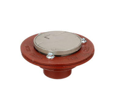 F1100-C-VD Floor Drain with Solid Hinged Round