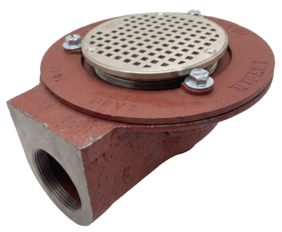 F1100-C-90 Floor Drain with Side Outlet for Membrane Floor Areas