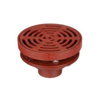 F1320-C Drain with 9″ Adjustable Tractor Grate