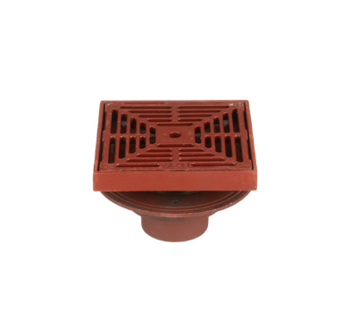 F1420-C Drain with 8″ Adjustable Tractor Grate