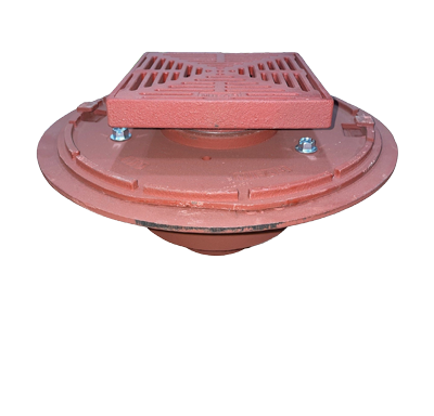 F1430C Drain with 8″ Adjustable Tractor Grate/Deep Sump