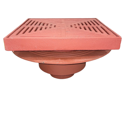 F1440 Drain with 12″ Adjustable Tractor Grate