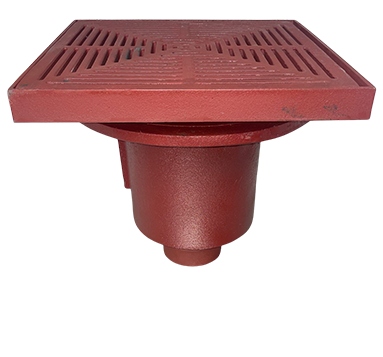 F1470 Drain with 12″ Adjustable Tractor Grate/Extra Deep Sump