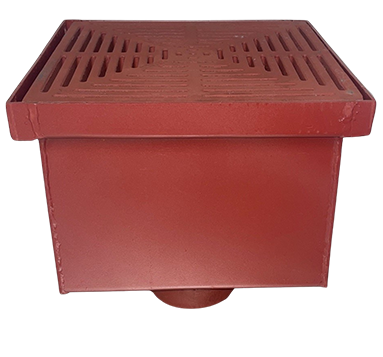 F1480(-FL) Drain with 12″ Heavy Duty Tractor Grate/Deep Sump