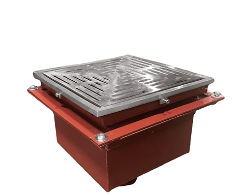 F1480(-FL) Drain with 12″ Heavy Duty Tractor Grate/Deep Sump