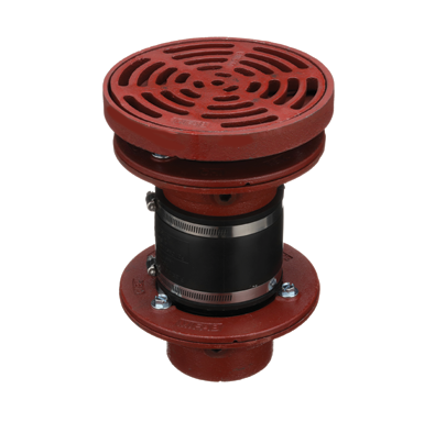 F1620-C Drain with Adjustable Strainer Tractor Grate