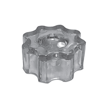 HY-9002 Clear Plastic Wheel Handle Only