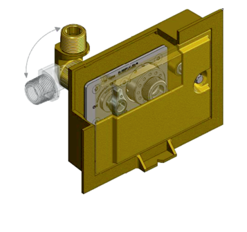 MHY-55 Moderate Climate Encased Narrow Wall Hydrant