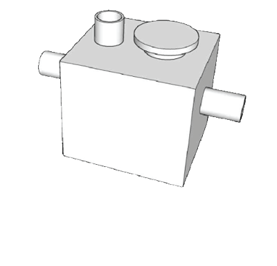 MI-NEUT-NT-2A Point of use Under Sink Acid Neutralization Tank