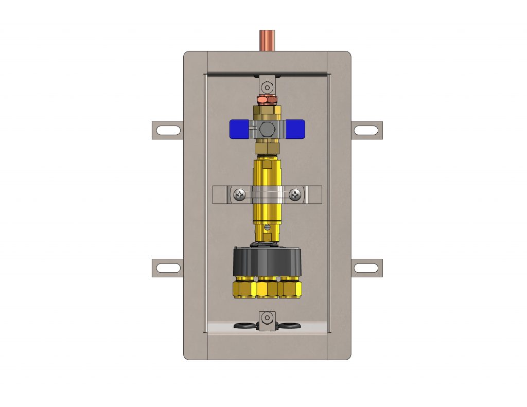 MR-ENC-DU Trap Seal Primer in a Box with Shut Off Valve and ...