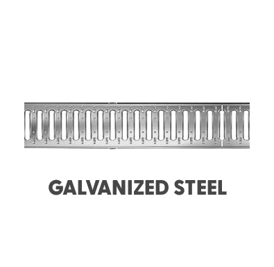 T100-PGA-13-FS Galvanized Slotted Grate