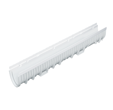 T1400-PB 4″ Glass Reinforced Plastic (GRP) Trench Channel with No Edge Rail