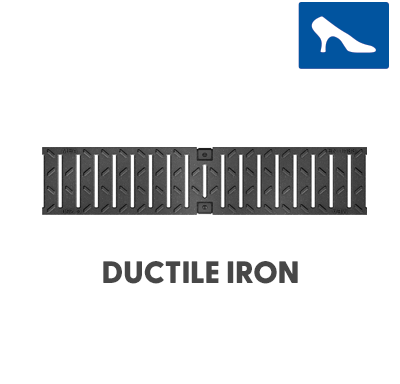 T100-PGC-4-HP Ductile Iron Slotted Grate