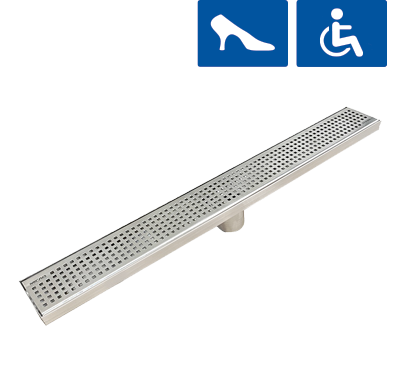 P9000 All Stainless Steel Shower Channels