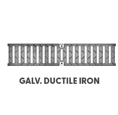 T100-PGF-4-PX-13 Galv. Ductile Iron Grate