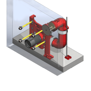 MC-10-CO Water Closet Carrier Cleanout Assembly - Mifab