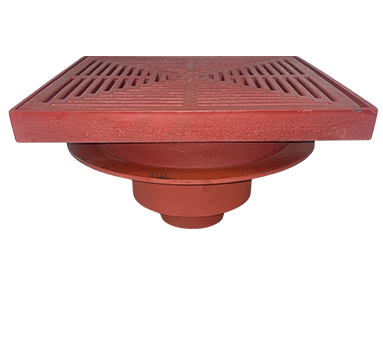 F1460-HDD Heavy Duty Precast Deck Drain with 3 3/8″ Rotatable Fixed Top Assembly