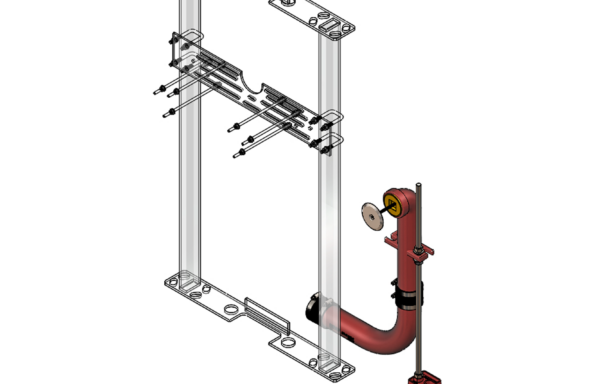 MC-31-CO Urinal Carrier Cleanout Assembly
