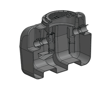 BIG-750 Big Max 750 GPM HDPE Grease Interceptors