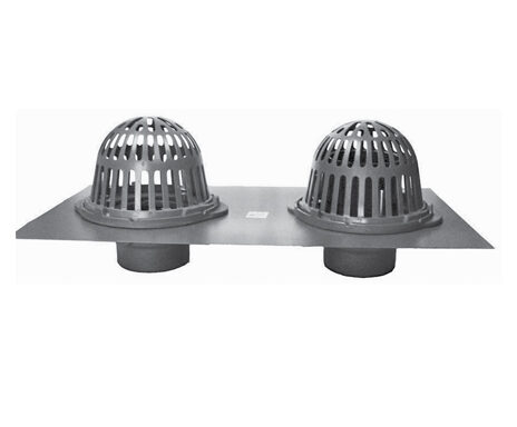 R1150-M Combined Roof Drain and Secondary Overflow System with Loose Set Sump Receiver