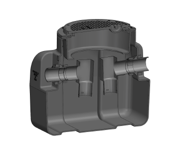 BIG-55-S BIG MAX HDPE Solids Interceptors