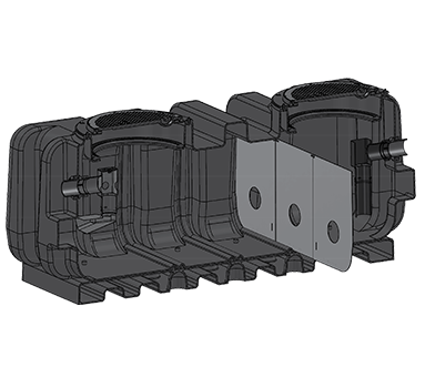 SUPER-500-99 SUPERMAX Hydromechanical Grease Interceptor (Miami-Dade DERM approved as a single unit with 99% efficiency)