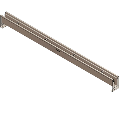 P6030 – 4″ Wide, 2″ Internal Width, Stainless Steel Channel and Grate System