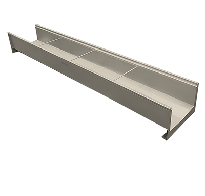 P6120 – 14″ Wide, 12″ Internal Width, Stainless Steel Channel and Grate System