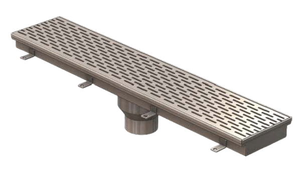 MIFAB Series P6090-ELTD for Elevator Trench Drain 9” wide
