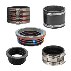 No Hub, Flexible and Transition Couplings and Accessories