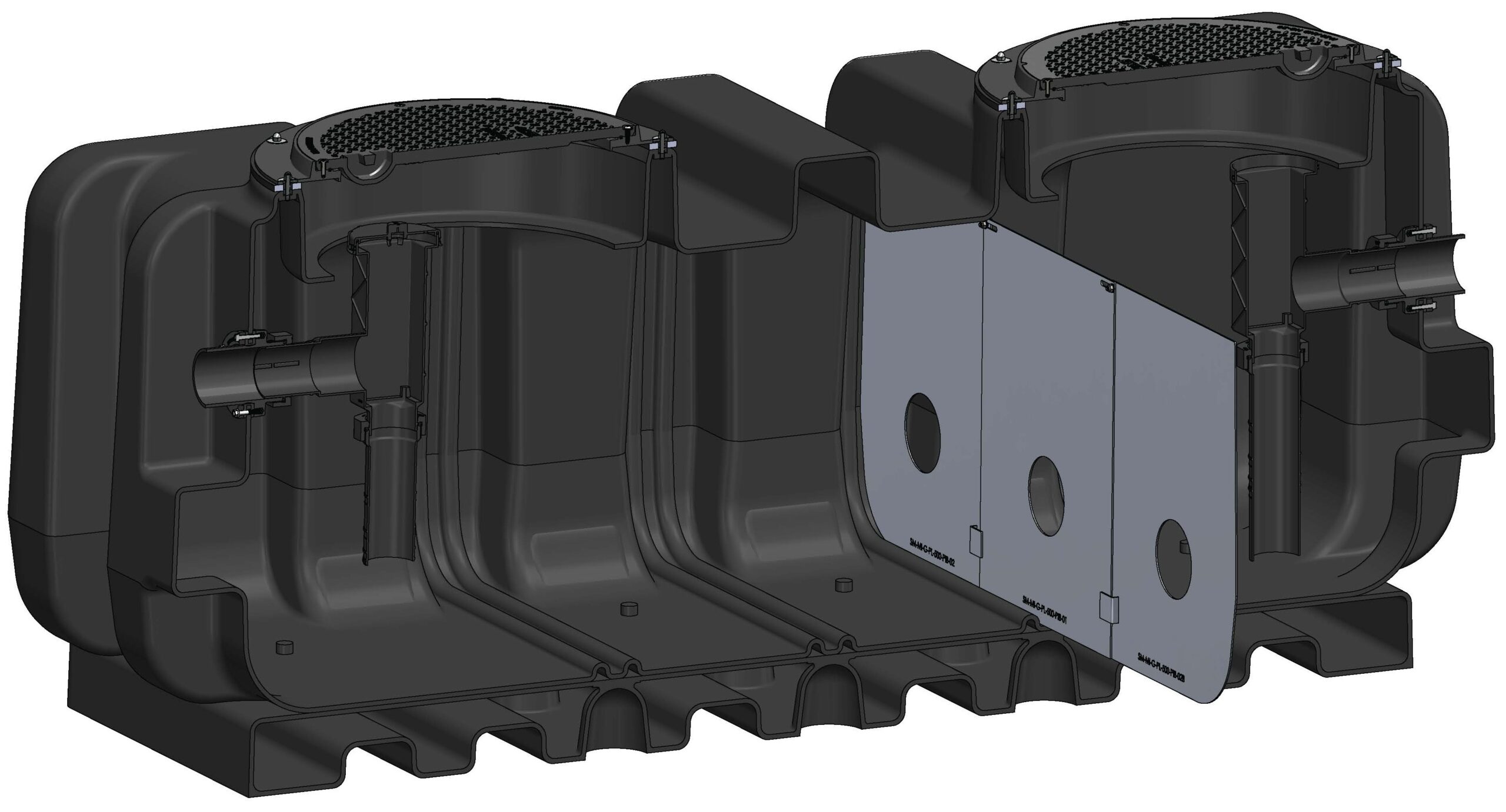 SUPER-500-99 SUPERMAX Hydromechanical Grease Interceptor (Miami